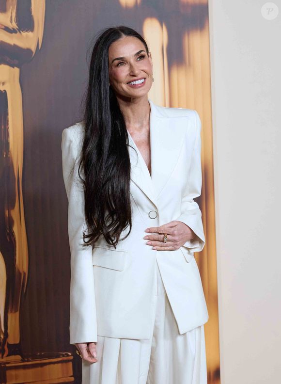 Demi Moore au dîner des Oscars à Los Angeles, 2025