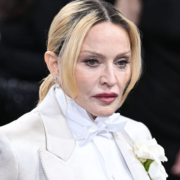 5 mai 2025, New York (État de New York), États-Unis : Madonna assiste au Met Gala 2025 célébrant Superfine: Tailoring Black Style au Metropolitan Museum of Art à New York. 5 mai 2025.