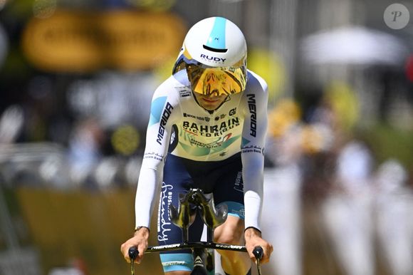 Le Français Lenny Martinez - Etape 5 de la 112e édition du Tour de France, le 9 juillet 2025 à Caen, France. Photo News/Psnewz/Bestimage