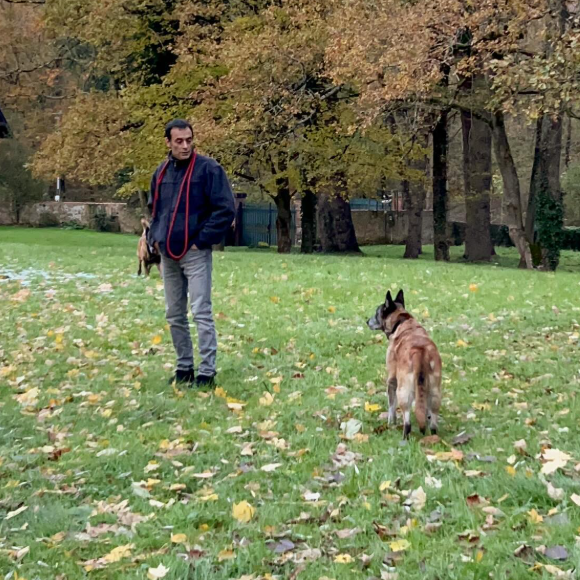 Anthony Delon avec Loubo à Douchy