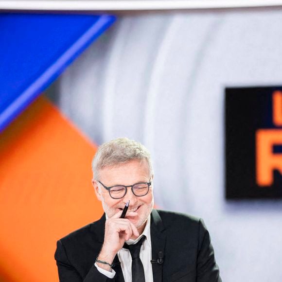 Laurent Ruquier lors de l'émission '20h de Ruquier' sur BFMTV à Paris, France, le 27 septembre 2023. Photo par Eliot Blondet/ABACAPRESS.COM