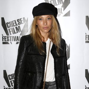Laura Smet présente son court-métrage "Thomas" au festival du film de Chelsea au cinéma AMC à New York le 20 octobre 2018. Le lendemain de la sortie de l'album posthume de son père Johnny Hallyday.