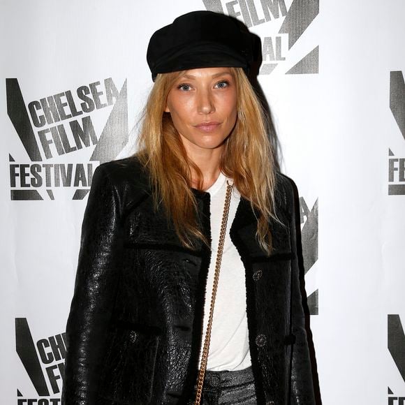 Laura Smet présente son court-métrage "Thomas" au festival du film de Chelsea au cinéma AMC à New York le 20 octobre 2018. Le lendemain de la sortie de l'album posthume de son père Johnny Hallyday.