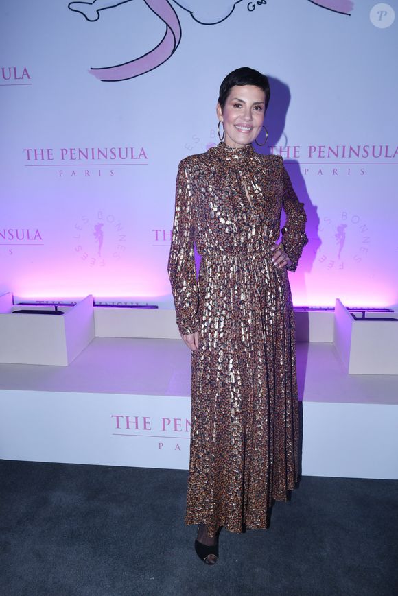 Cristina Cordula - Soirée de gala du 10ème anniversaire de l'association "Les Bonnes Fées" à l'Hôtel The Peninsula Paris le 8 octobre 2025. © Rachid Bellak/Bestimage
