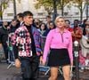 organisée dans la plus grande intimité, entourés de leurs proches.
Louane Emera et son compagnon Florian Rossi arrivent au défilé de mode Miu Miu lors de la Fashion Week printemps/été 2022 à Paris, France, le 5 octobre 2021. © Veeren Ramsamy-Christophe Clovis/Bestimage