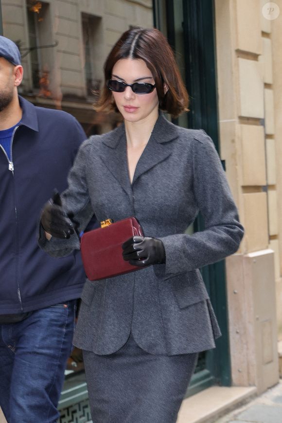 Kendall Jenner, Paris, France, le 27 janvier 2025. © Nacer Aissaoui/Splash News/Abacapress.com