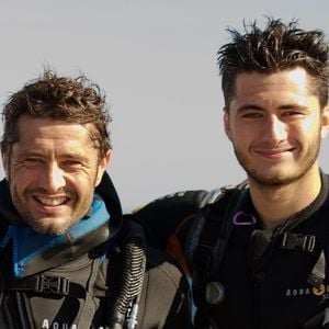 Bixente Lizarazu avec son père Pierre et son fils Tximista