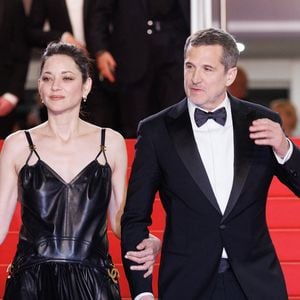 Marion Cotillard et Guillaume Canet - Descente des marches du film " Karma " lors du 79ème Festival International du Film de Cannes. © Jacovides-Moreau / Bestimage