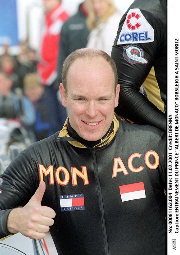 Il a participé aux Jeux olympiques d’hiver de Calgary en 1988

Entraînement du Prince Albert de Monaco, bobsleigh à Saint-Moritz.  MARIO BRENNA / BESTIMAGE