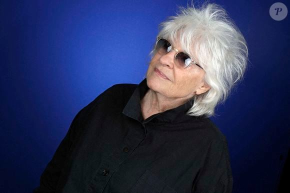 Catherine Lara pose lors d'une séance de portrait à Paris, France, mai 2023. Photo par VIM/ABACAPRESS.COM