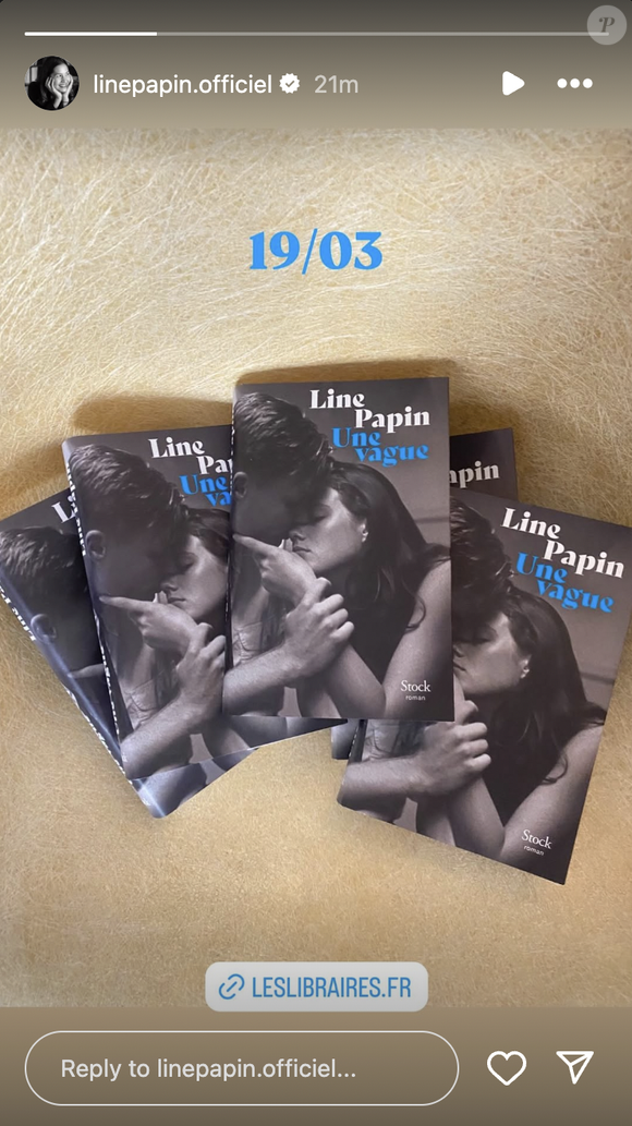Line Papin va publier son prochain ouvrage Vague aux éditions Stock
