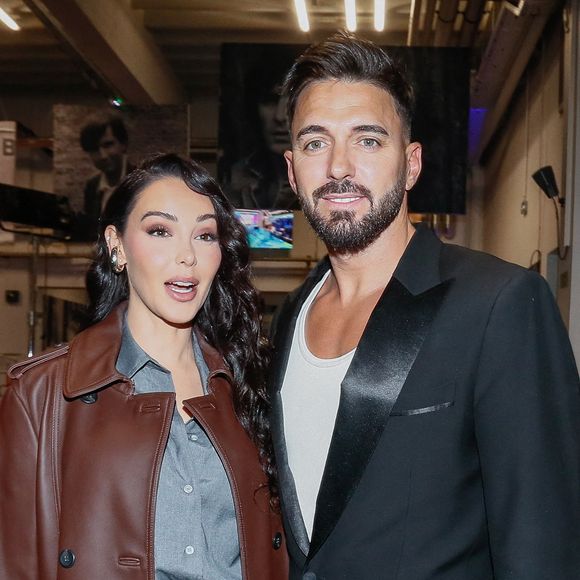 Exclusif - Nabilla et Thomas Vergara - Arrivées pour la dernière émission de TPMP sur C8 à Canal Factory à Boulogne-Billancourt, le 27 février 2025. © Christophe Clovis / Bestimage