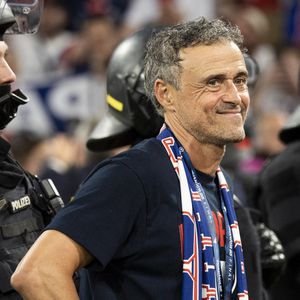 Luis Enrique - Le PSG remporte la Ligue Des Champions 2025, pour la première fois de son histoire, face à l'Inter Milan (5-0) à l'Allianz Arena de Munich, le 31 mai 2025.
© Cyril Moreau/Bestimage