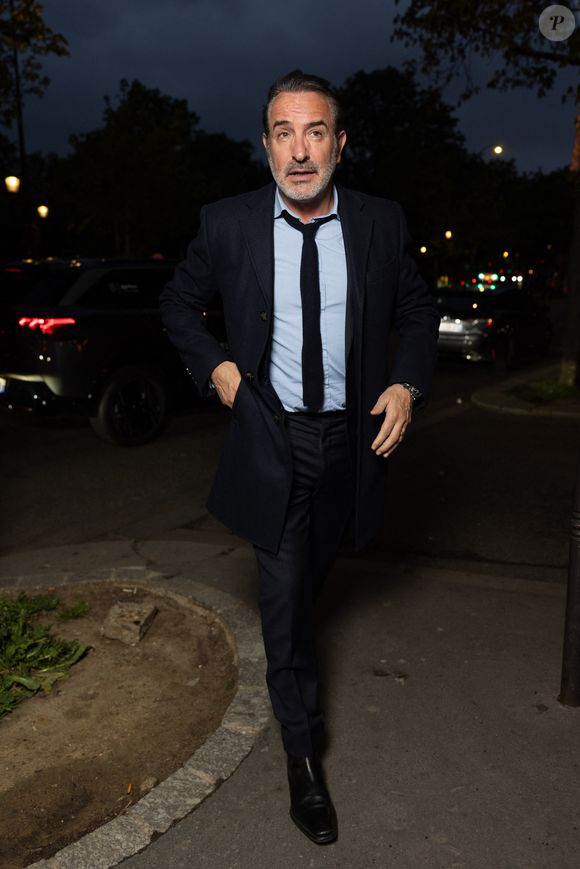 Exclusif - Jean Dujardin - Les célébrités arrivent au dîner du Cinéma du Madame Figaro au restaurant "Gigi" à Paris le 31 mars 2026. © Julien Sarkissian/Bestimage