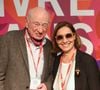 Edgar Morin est décédé à l'âge de 104 ans.

Edgar Morin et sa femme Sabah Abouessalam - 31ème Festival du livre de Mouans-Sartoux. 
© Lionel Urman / Bestimage