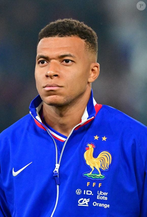 Kylian Mbappé - Match de qualification pour la Coupe du Monde 2026 entre la France et l'Islande (2-1) au Parc des Princes à Paris le 9 septembre 2025. © Christian Liewig/Bestimage