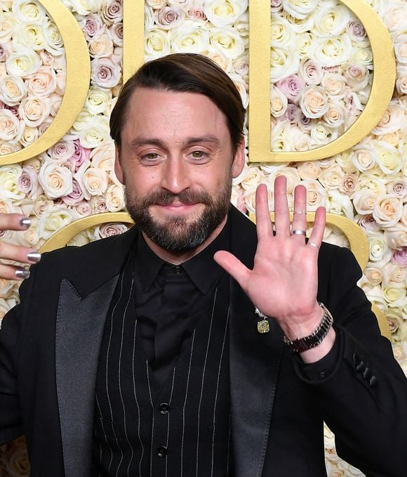 Kieran Culkin lors de la 82ème édition des Golden Globes au Beverly Hilton à Los Angeles, le 5 janvier 2024.