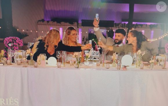 Mariage de Laury et Anthony lors de l'épisode de "Mariés au premier regard 2025" du 7 avril, sur M6