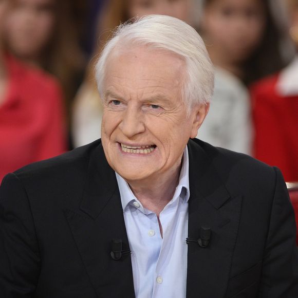 André Dussollier - Enregistrement de l'émission "Vivement Dimanche" à Paris le 3 décembre 2014. L'émission diffusée le 07 Décembre 2014. © COADIC GUIREC / BESTIMAGE