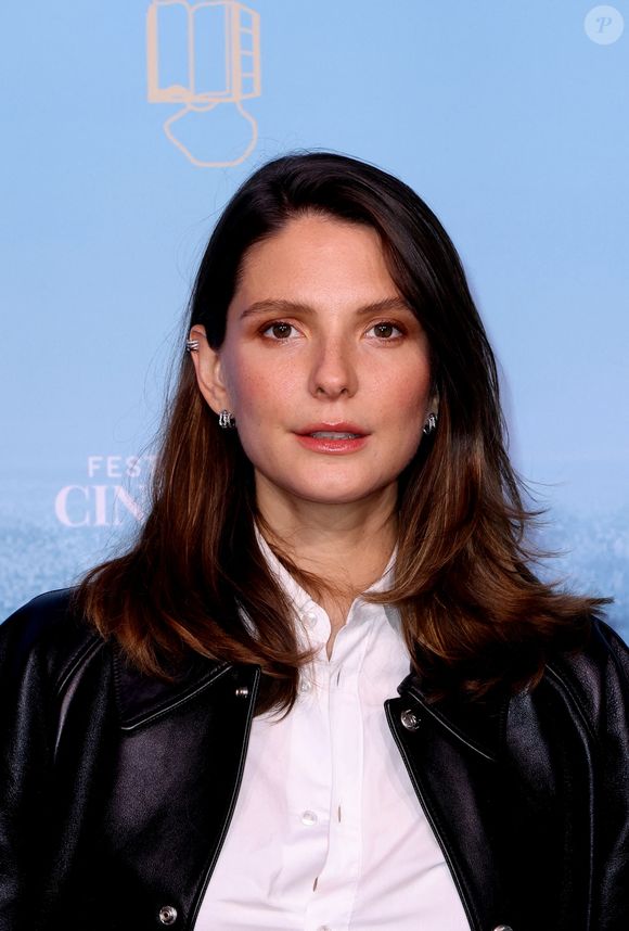 Joséphine Japy - Tapis rouge de la soirée de clôture de la 7ème édition du festival Cineroman à Nice le 4 octobre 2025. © Bebert-Jacovides/Bestimage