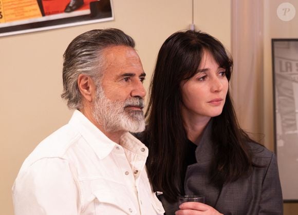 José Garcia et sa compagne Camille - J.Garcia est l'invité d'honneur au vernissage de l'expo "La Boxe fait son Cinéma". Un livre où la boxe rencontre le cinéma à travers la photographie.
Belgique, Bruxelles, hôtel Amigo.

© Alain Rolland / ImageBuzz / Bestimage