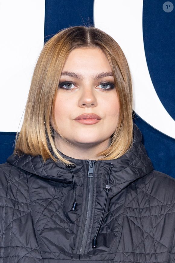 La chanteuse Louane Emera - Photocall du défilé Christian Dior prêt-à-porter automne-hiver 2023/2024 lors de la Fashion Week de Paris (PFW), au jardin des Tuileries à Paris, France, le 28 février 2023. © Olivier Borde/Bestimage