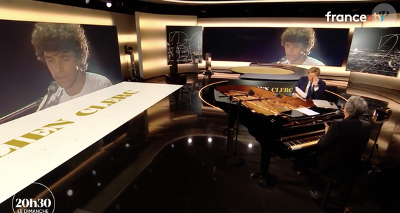 Julien Clerc dans l'émission "20h30 le dimanche", France 2, le 8 juin 2025