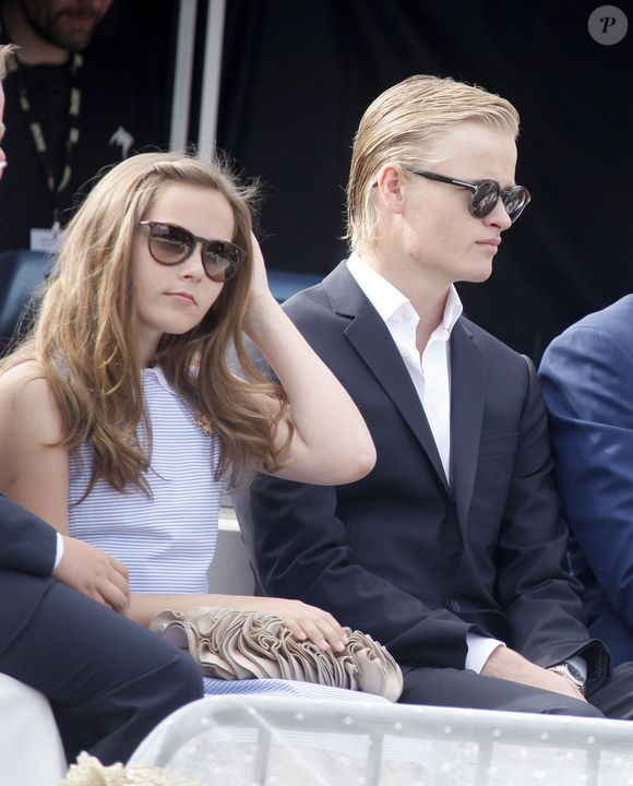 La princesse Ingrid Alexandra, Marius Borg Hoiby - La famille royale de Norvège lors du jubilé de 25 ans de règne du roi Harald de Norvège à Trondheim, le 23 juin 2016. ((Stella Pictures/Bestimage).
