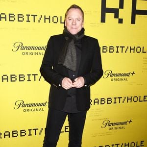 Kiefer Sutherland à la projection de Rabbit Hole NY de Paramount + au Spyscape Museum and Experience le 23 mars 2023 à New York, NY, USA. Photo by MM/ABACAPRESS.COM
