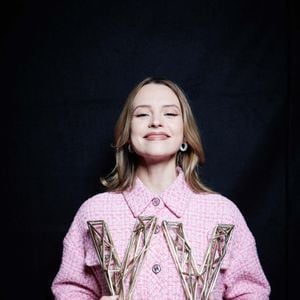 Exclusif - Angèle en backstage de la 38ème cérémonie des Victoires de la musique à la Seine musicale de Boulogne-Billancourt, France, le 10 février 2023. © Moreau-Veren/Bestimage