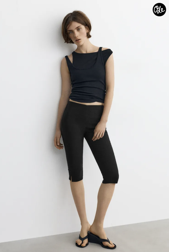 Pantalon capri/Pull&Bear