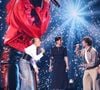 Exclusif - Lucie Bernardoni, Marlene Schaff, Fanny Delaigue et Bastiaan (Bastiaan Van Leeuwen) pour les surprises de l'enregistrement de l'émission "La Boîte à secrets", présentée par F.Bollaert et diffusée le 30 octobre sur France 3, à Paris, France, le 15 septembre 2026. © Jack Tribeca/Bestimage