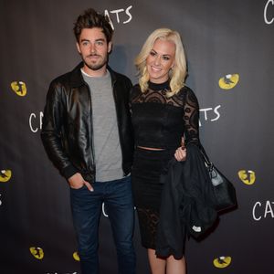 Katrina Patchett et Valentin D'Hoore - Première de la comédie musicale "Cats" au théâtre Mogador à Paris, le 1er octobre 2015. © Agence / Bestimage