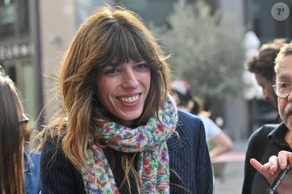 Lou Doillon assiste à la projection du film Comedie en hommage à sa mère Jane Birkin lors du 15e Festival du film Lumière à Lyon, France, le 22 octobre 2023. Photo by Julien Reynaud/APS-Medias/ABACAPRESS.COM