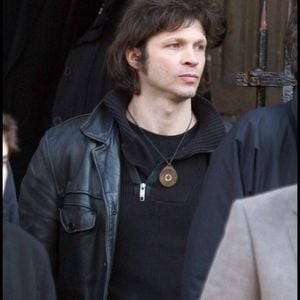Archives - Bertrand Cantat aux obsèques d'Alain Bashung. CYRIL MOREAU / BESTIMAGE