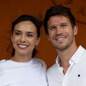 Marine Lorphelin et son compagnon Stanislas Gruau au Village lors des Internationaux de France de Tennis de Roland Garros 2025 le 3 juin 2025 à Paris.
© Moreau / Jacovides / Bestimage