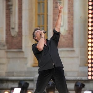 Exclusif - David Hallyday lors de l'enregistrement de l'émission "Versailles en fêtes" diffusée le 5 septembre 2026 sur France 2, à Versailles, France, le 31 août 2026. © Anne-Sophie Guebey/Bestimage