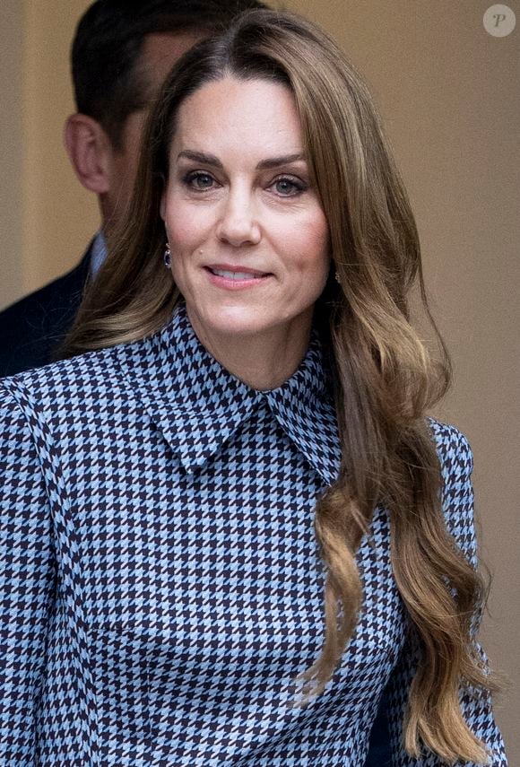 Catherine (Kate) Middleton, princesse de Galles, quitte l'association Anna Freud à Londres, le 27 novembre 2025.

GOFF  / BESTIMAGE