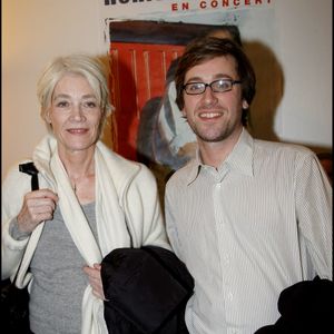 Françoise Hardy et son fils Thomas Dutronc au palais des Congrès à Paris.

© Bestimage