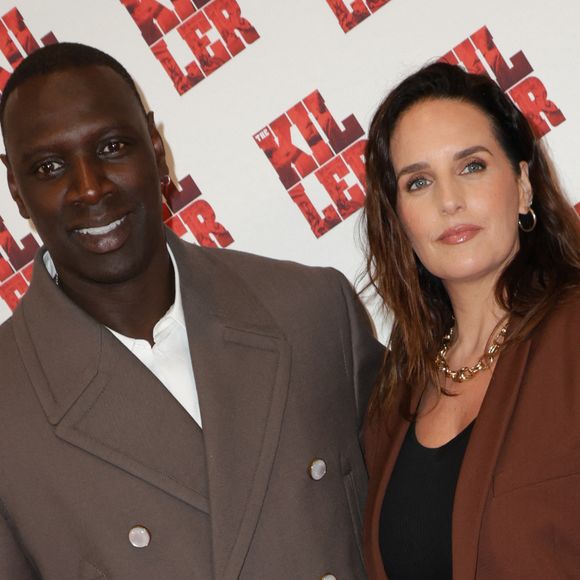 Omar Sy et Hélène Sy - Avant-première du film "The Killer" au cinéma Pathé Palace à Paris © Coadic Guirec / Olivier Borde / Bestimage