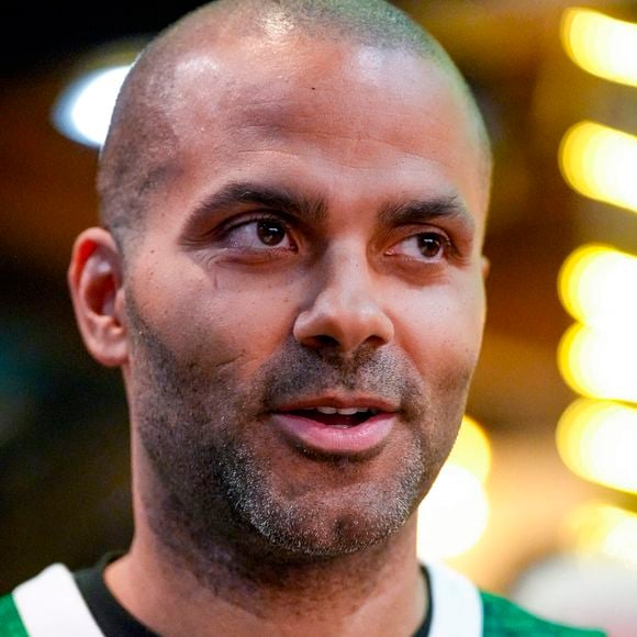 Tony Parker avant le match Lyon-Villeurbanne vs Zalgiris Kaunas, Turkish Airlines Euroleague à l'Astroballe de Villeurbanne, le 27/03/2025. © Sandrine Thesillat / PsNewz / Bestimage