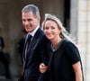 Dans la famille Saadé, il n'y a pas que Rodolphe qui tient les rênes.
Rodolphe Saadé (Pdg de CMA-CGM) et sa femme Véronique Albertini-Saadé - Arrivées au dîner d'état au palais de l'Elysée à Paris donné en l'honneur du roi et de la reine de Danemark.
© Jacovides / Moreau / Bestimage