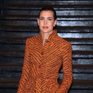 Charlotte Casiraghi assiste au Chanel Metiers D'Art Show 2026 à l'intérieur d'une station de métro à Bowery, New York le 2 décembre 2025. Photo by Charles Guerin/ABACAPRESS.COM