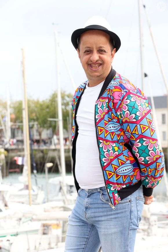 Booder au photocall du film "Le Furet" lors de la 23ème édition du Festival de la Fiction tv de la Rochelle 2021 à La Rochelle, France, le 15 septembre 2021. © Jean-Marc Lhomer / Bestimage