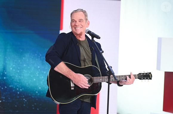 Exclusif - Garou - Enregistrement de l'émission Vivement dimanche au studio Rive Gauche, présentée par M.Drucker, diffusée le 07 septembre 2025 sur France 3.  © Guillaume Gaffiot / Bestimage