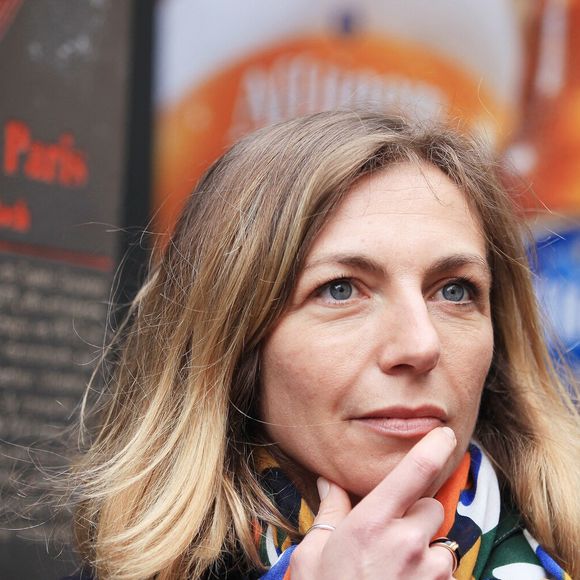 Amelie Etasse - Sorties des obsèques de Marion Game en l'église Saint Roch à Paris, France, le 31 mars 2023. © Jonathan Rebboah/Panoramic/Bestimage