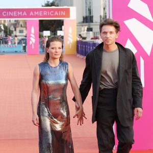 Mélanie Thierry et Raphaël Haroche lors de la 49ème édition du festival du cinéma américain de Deauville le 7 septembre 2023. © Denis Guignebourg / Bestimage