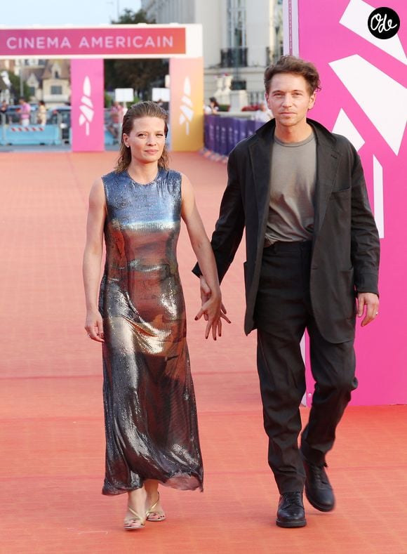 Mélanie Thierry et Raphaël Haroche lors de la 49ème édition du festival du cinéma américain de Deauville le 7 septembre 2023. © Denis Guignebourg / Bestimage