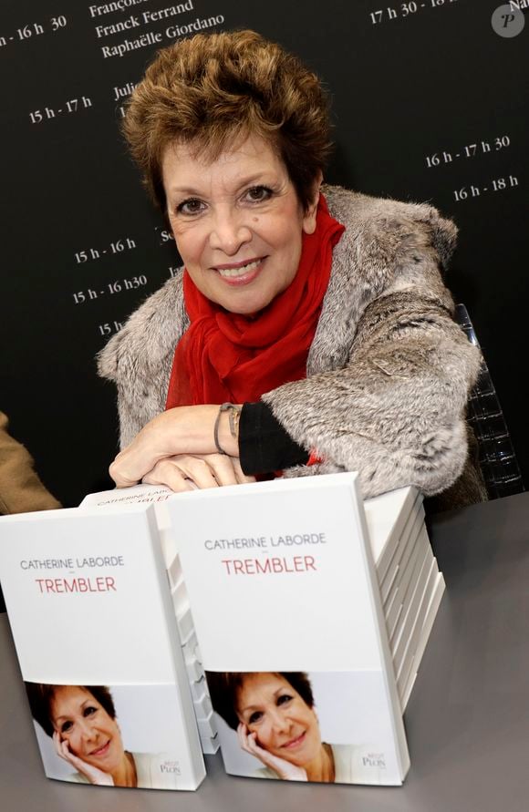 Catherine Laborde - Salon du livre de Paris le 16 mars 2019. © Cédric Perrin/Bestimage
