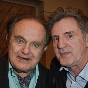 Exclusif - Daniel Auteuil et Guy Béart à l'Olympia en 2015 © Photo by Julien Reynaud/APS-Medias/ABACAPRESS.COM